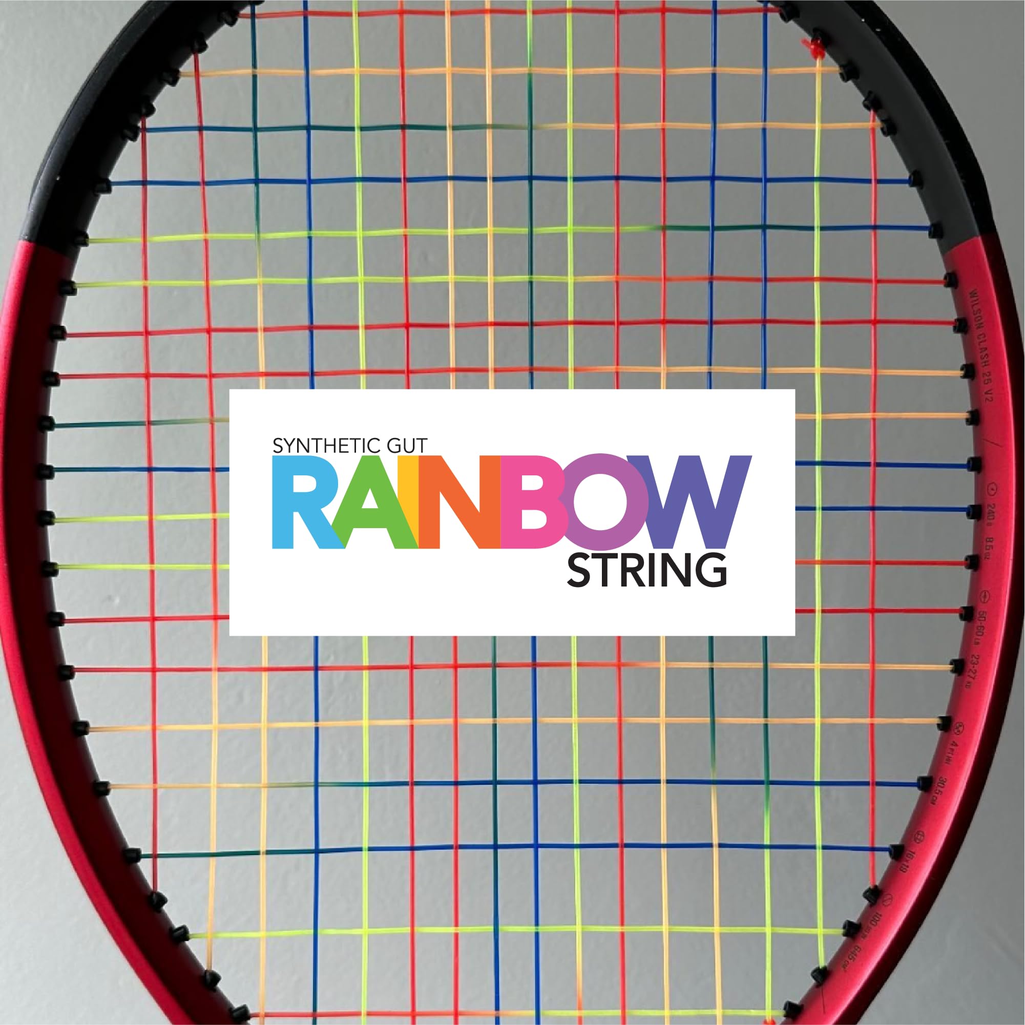 Amazon | レインボーテニスラケットストリング | Racquet Inc Tennis